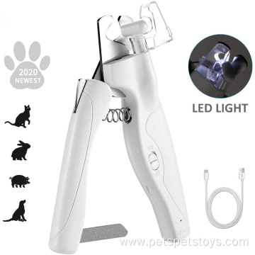 Pet Nail Clippers LED light with nail file